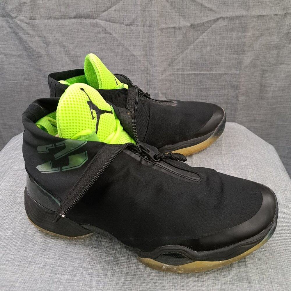 %2013 Air Jordan 28 XX8 Stealth All Star Black Green Sz 9.5 / AJ11